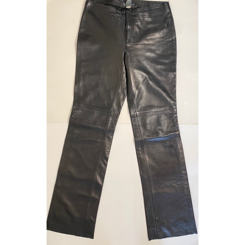 Vintage Banana Republic Genuine Leather Flare Pant